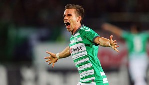 Zoltan Stieber will mit seinen Fürthern gegen Fortuna Düsseldorf den siebten Saisonsieg einfahren