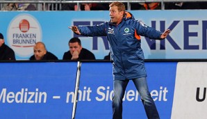 Frank Kramer will mit Fürth zurück auf den ersten Tabellenplatz