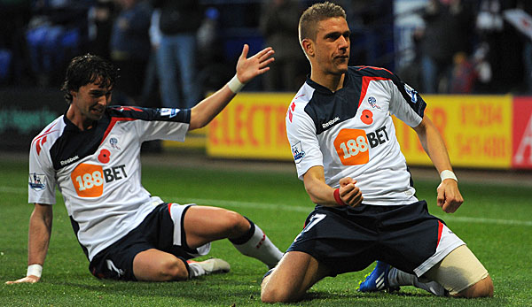 Ivan Klasnic lief auch für die Bolton Wanderers in der Premier League auf