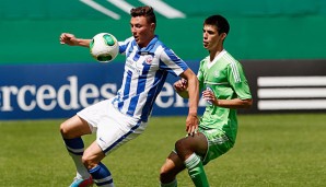 Quaschner (l.) wechselte 2013 von Hansa Rostock zum FC Liefering