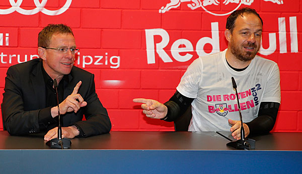 Alex Zorniger und Ralf Rangnick sind sich nicht einig über die Ambitionen von RB Leipzig