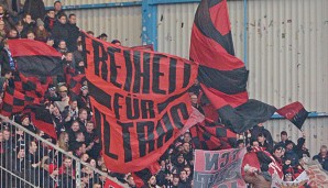 Die Fans des 1. FC Nürnberg hatten Banner mit beleidigendem Inhalt gezeigt