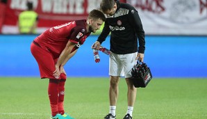 Kacper Przybylko wird dem 1. FC Kaiserslautern weiterhin fehlen