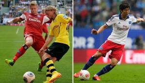 TOP-TRANSFERS: Lasse Sobiech: Kam für 1,4 Mio. Euro von Borussia Dortmund - Heung-Min Son: Ging für 10 Mio. Euro zu Bayer Leverkusen.