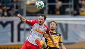 Jahn Regensburg empfängt Dynamo Dresden.