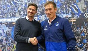 Hannes Wolf ist unter der Woche als neuer HSV-Coach vorgestellt worden.