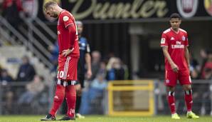 Der Hamburger SV hat durch die Niederlage in Paderborn keine Chance mehr auf den Aufstieg.