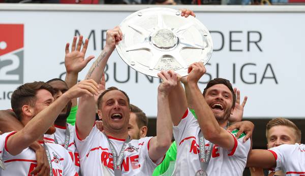Der 1. FC Köln wurde Zweitligameister und steht als erster Aufsteiger fest.