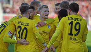 Arminia Bielefeld hat die Tabellenführung in der 2. Liga übernommen.
