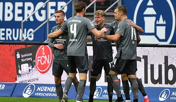Der1. FC Nürnberg hat den ersten Sieg in der zweiten Saisonhälfte eingefahren.