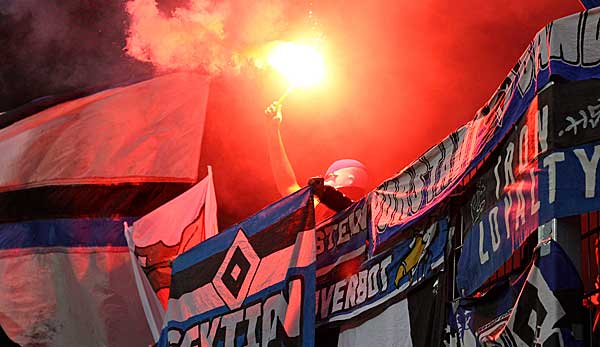 Demnächst ganz legal im HSV-Stadion zu sehen: Die bei den Ultras beliebte Pyrotechnik.