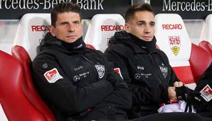 Initiator und Befürworter der Spendenaktion in Zeiten der Coronakrise: Philipp Klement (rechts) und Mario Gomez (links) vom VfB Stuttgart.