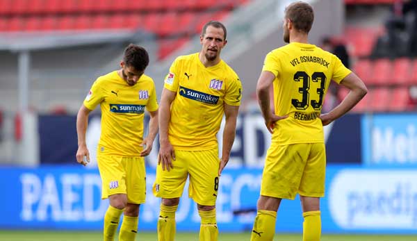 VfL Osnabrück droht der Abstieg in die 3. Liga.