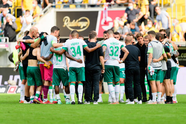 Der SV Werder Bremen möchte nach dem Abstieg in die 1. Bundesliga zurückkehren.