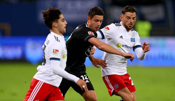 Der Hamburger SV verliert in der 2. Fußball-Bundesliga allmählich den Kontakt zu den Aufstiegsplätzen.