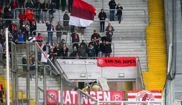 Die Fans von Fortuna Düsseldorf skandierten eine klare Botschaft.