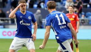 Schalke hat sich gegen Regensburg durchgesetzt.