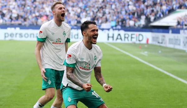 Werder Bremen ballerte sich auf Schalke an die Spitze der 2. Bundesliga.