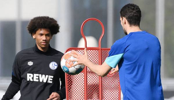 Sidi Sane trainiert beim FC Schalke.