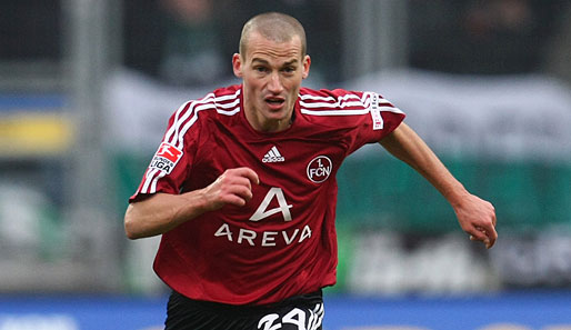 Peer Kluge (1. FC Nürnberg) erzielte beim VfL Osnabrück die 1:0-Führung