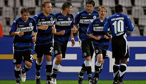 Seit dem 2:0 gegen Cottbus im Oktober 2009 konnte Bielefeld nicht mehr gewinnen