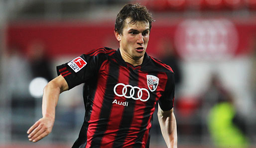 Mit dem Treffer zum 1:0 erzielte Ingolstadts Mittelfeldspieler Andreas Buchner sein drittes Saisontor