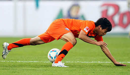 Keine Bauchlandung für Bochum bei 1860 München. Takashi Inui trifft für Bochum zur 1:0-Führung