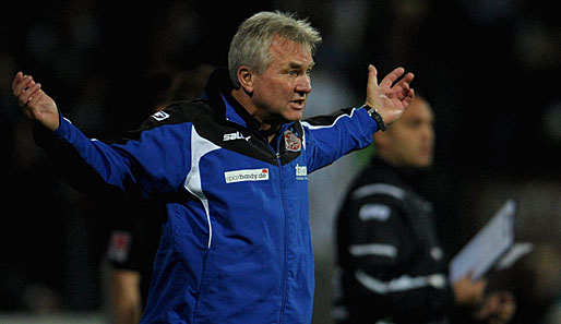 In seinem 1000. Spiel als Trainer verlor Benno Möhlmann mit dem FSV mit 0:2 gegen Ingolstadt