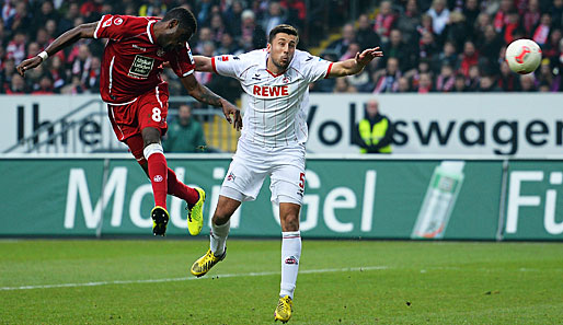 Mo Idrissou war mit seinem Doppelpack der Matchwinner beim 3:0 gegen den 1. FC Köln