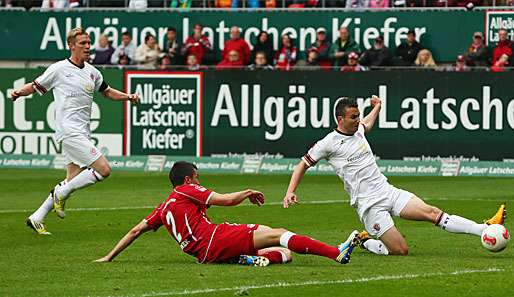 Dennis Daube traf zum verdienten 1:0 der Paulianer beim Auswärtsspiel in Kaiserslautern