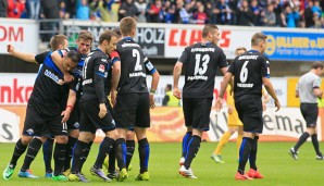 Paderborn feiert Mario Vrancic' 2:1 gegen Aalen