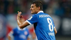 Der FC Heidenheim ärgert sich. Philip Heise und Co. bleiben in der Verfolgerposition