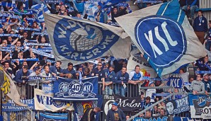 Die Fans des KSC durften gegen Frankfurt dreimal jubeln