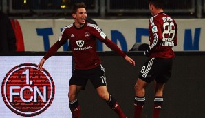 Jakub Sylvestr (l.) traf gegen Union Berlin doppelt