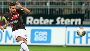 Christopher Nöthe erzielte die 1:0-Führung für den FC St. Pauli-