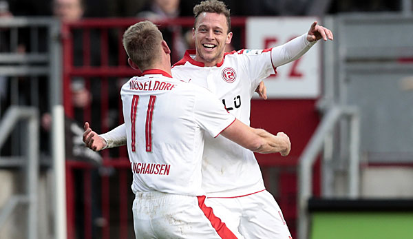 Fortuna Düsseldorf feiert einen Auswärtssieg beim FC St. Pauli