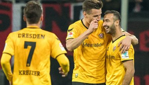 Stefan Kutschke hat Dynamo Dresden zwischenzeitlich in Führung gebracht