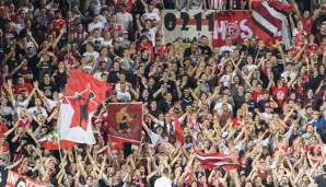 Die FCK-Fans hatten endlich mal was zu bejubeln: den ersten Saisonsieg