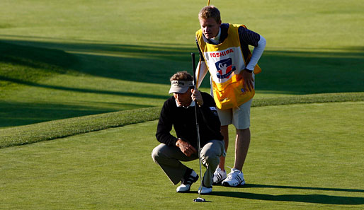 Das deutsche Golf-Idol Bernhard Langer will seinen Titel in Newport Beach verteidigen