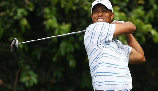 Tiger Woods liegt vor der Finalrunde weit zurück