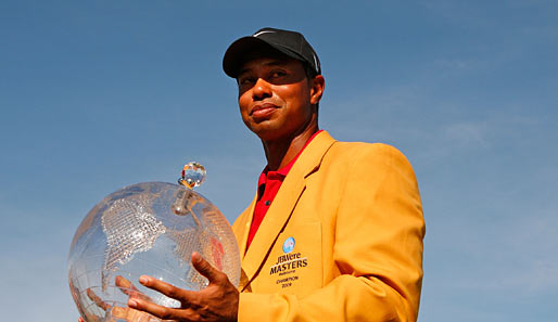 Im November gewann Tiger Woods noch die Australian Masters, danach ging es bergab