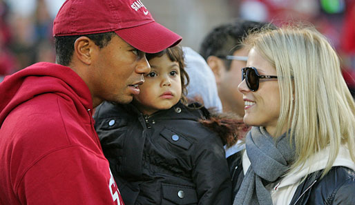 Tiger Woods beim Familienausflug mit Ehefrau Elin Nordegren und Tochter