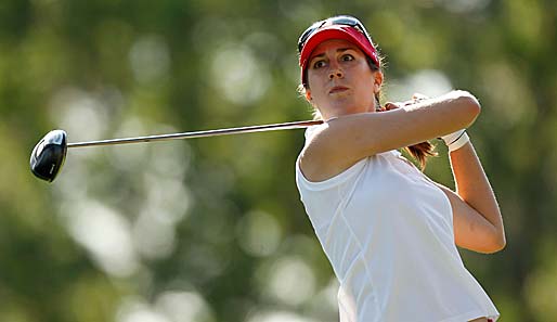 Profi-Golferin Sandra Gal spielte in Evian eine gute Schlussrunde