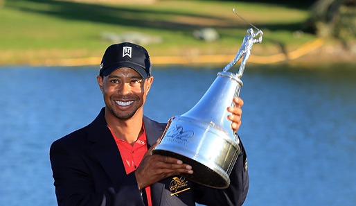 Zwei Wochen vor dem Masters in Augusta ist Tiger Woods in Topform