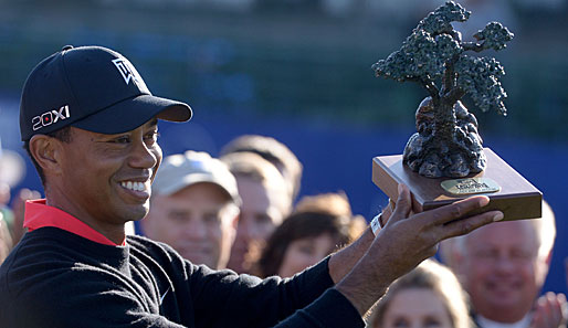 Meilenstein: Tiger Woods feierte in La Jolla den 75. Sieg auf der US-Tour