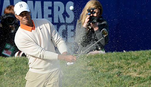 Zum Auftakt der diesjährigen US-Tour zeigte Tiger Woods schwankende Leistungen
