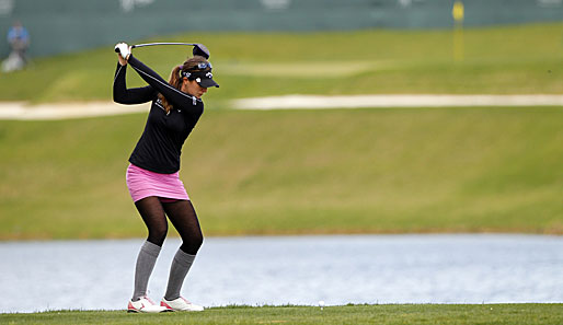 Sandra Gal hatte auf den Bahamas einen durchwachsenen Start ins Golfturnier