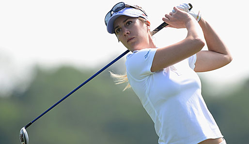 Golf-Spielerin Sandra Gal verbesserte sich in Waterloo vom 23. auf den 14. Platz