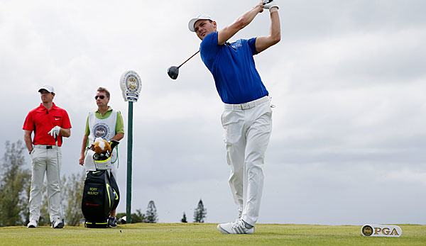 Martin Kaymer hat beim PGA Grand Slam auf Bermuda einen Start nach Maß hingelegt