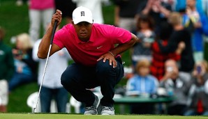 Tiger Woods kommt in Scottsdale nur schwer in die Gänge